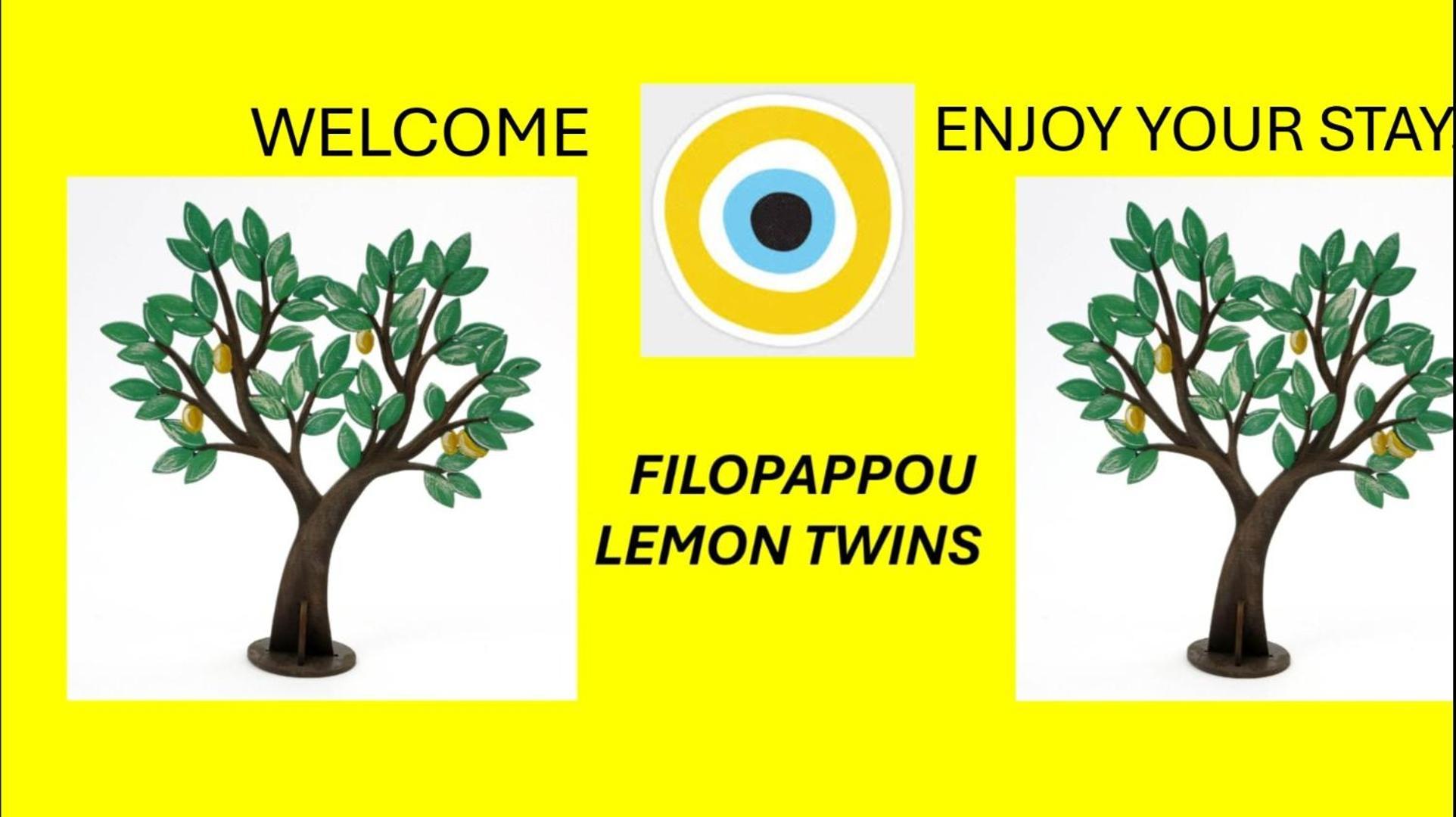 Filopappou Lemon Twins Apartment Athens Exterior photo